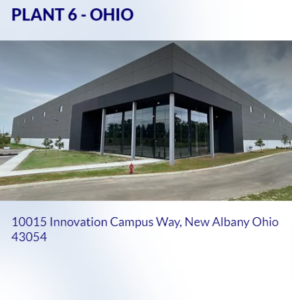 Plant 6  - Ohio 